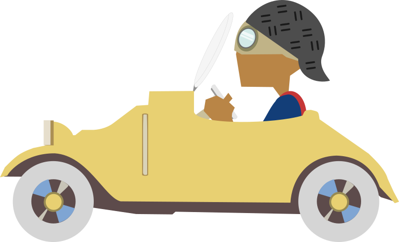 Driver - Cartoon (800x485), Png Download