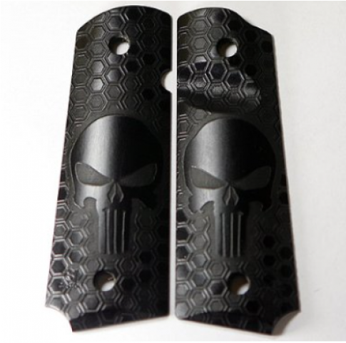 1911 Grips Punisher (640x480), Png Download