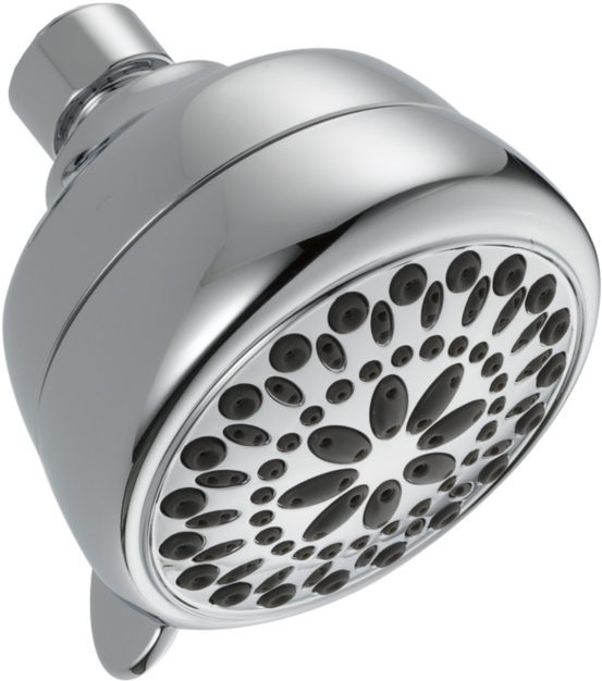 Delta 7-spray/massage Shower Head - Shower (640x640), Png Download