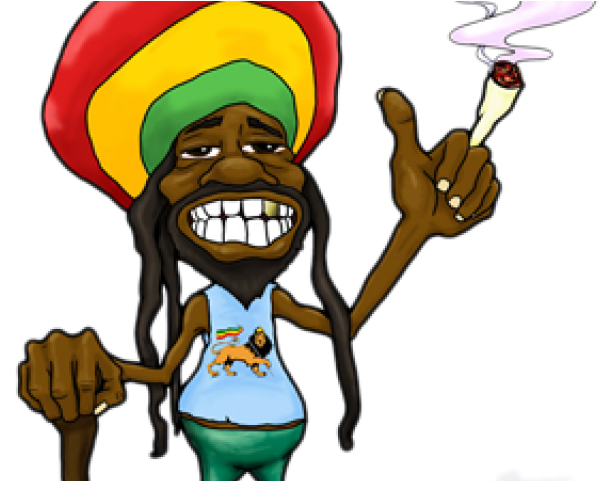 Rasta Clipart Cartoon - Пнг Растаман (640x480), Png Download