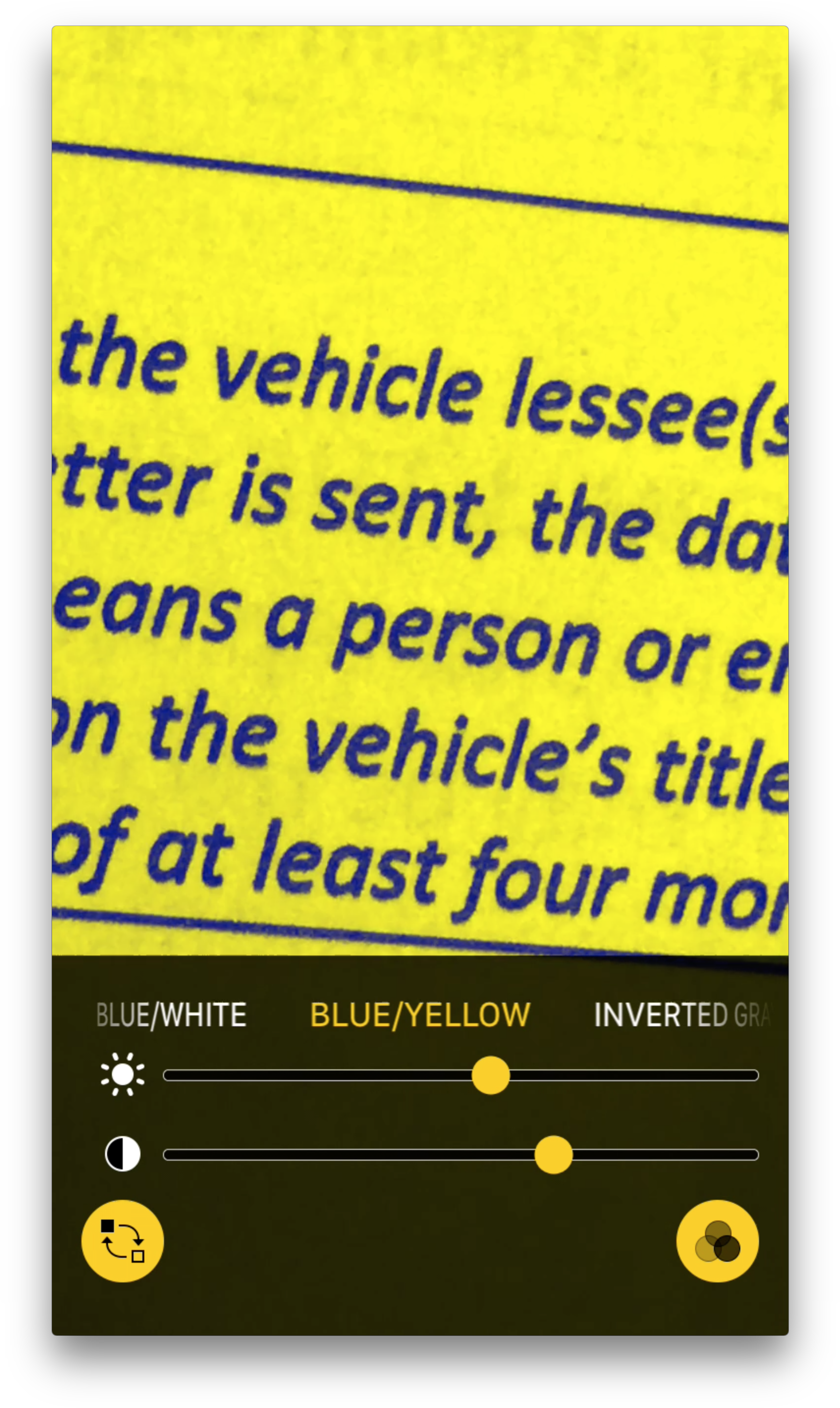 And The Color Button On The Far Right Allows You To - Poster (1724x2892), Png Download