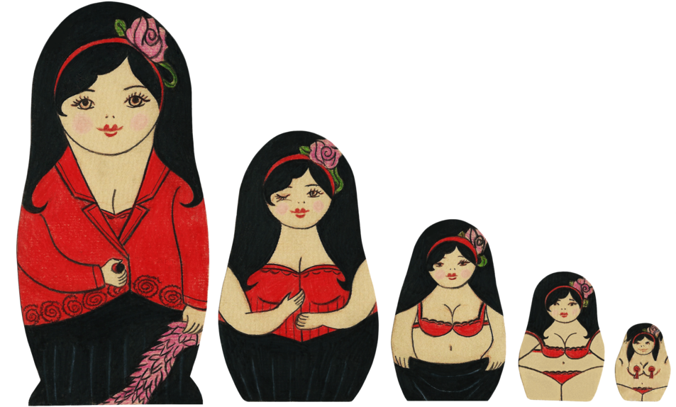 Dolls Png (1000x600), Png Download