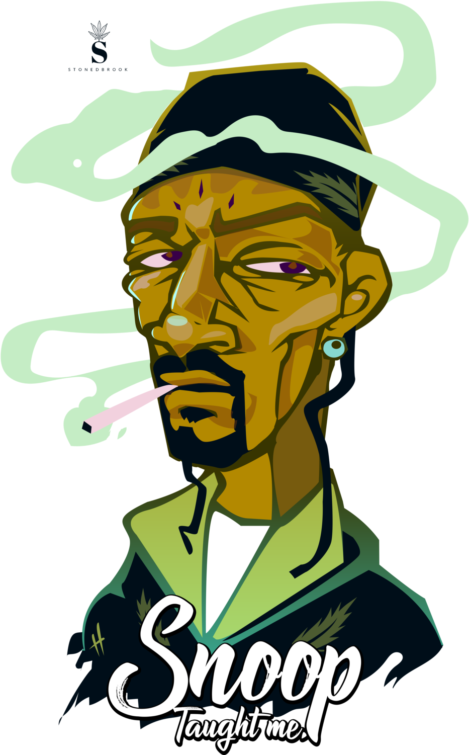 Image Of Snoop - Illustration (1500x1800), Png Download