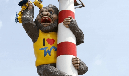 Kong Returns Memorial Day Weekend Reincarnated Classic - Snow (600x600), Png Download