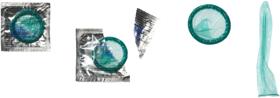 External Condom Row - Crystal (1000x360), Png Download