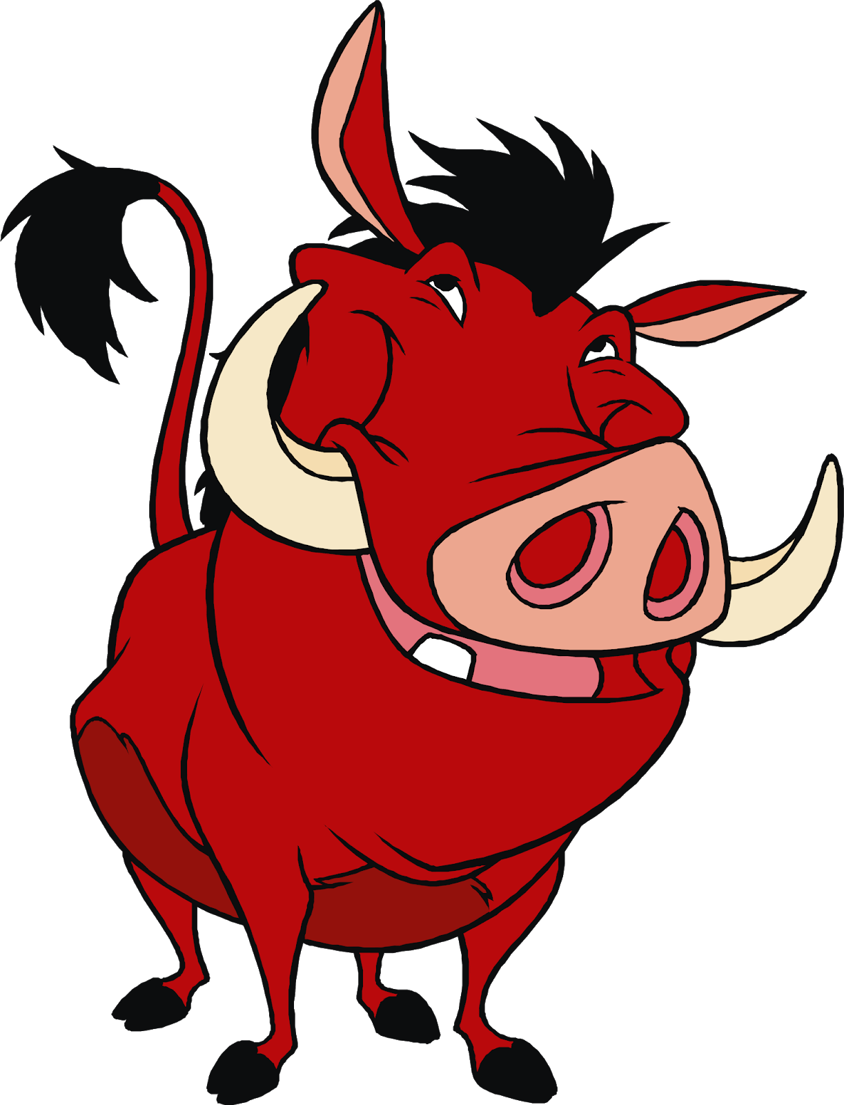 Timon And Pumbaa Cartoon Character, Timon And Pumbaa - Pumba Lion King (1223x1600), Png Download