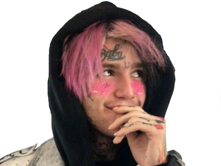 Avril Je T'aime Https - Lil Peep (770x579), Png Download