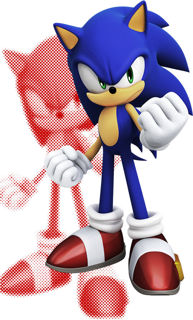 Sonic Forces Modern Sonic (640x1050), Png Download