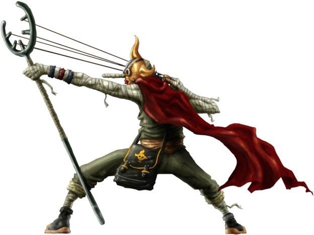 And He's Got A Major Sling Who He Can Snipe From Hundreds - One Piece Sogeking Cosplay (800x564), Png Download