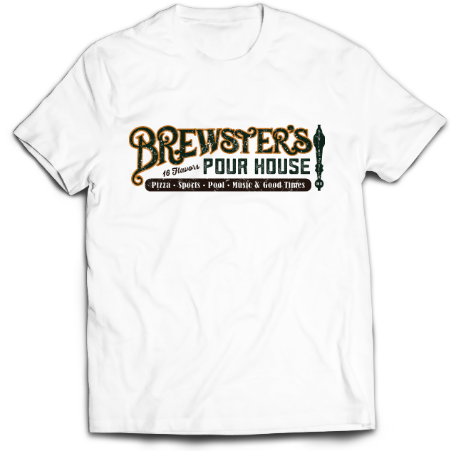 Bowling Green Brewster's Pour House T-shirt - Active Shirt (633x633), Png Download