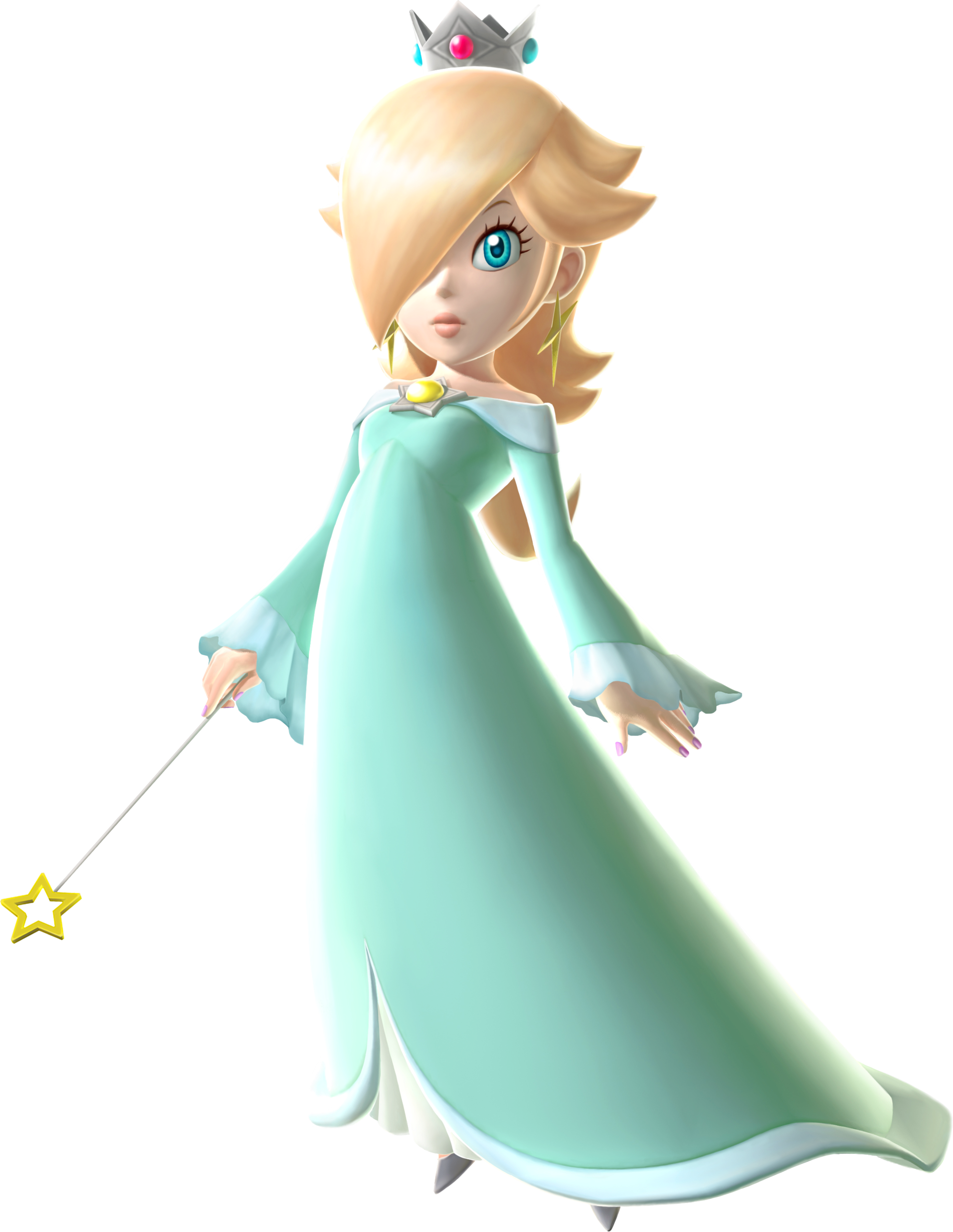 Super Mario Galaxy Princess (2000x2586), Png Download