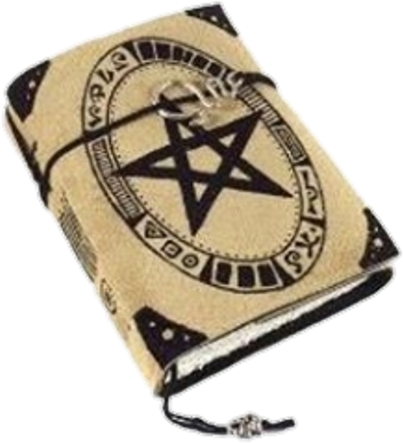Spellbook Pagan Wiccan Witchcraft Grunge Indie Aestheti (1024x1024), Png Download