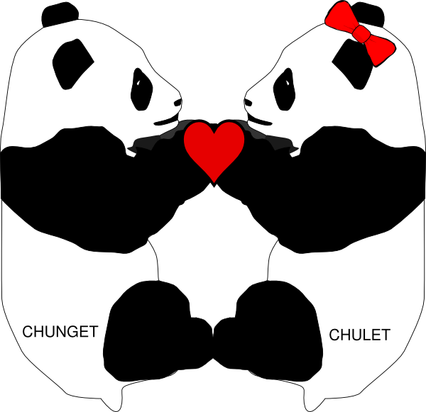Panda Clipart Gambar - Panda Bear Clip Art (600x581), Png Download