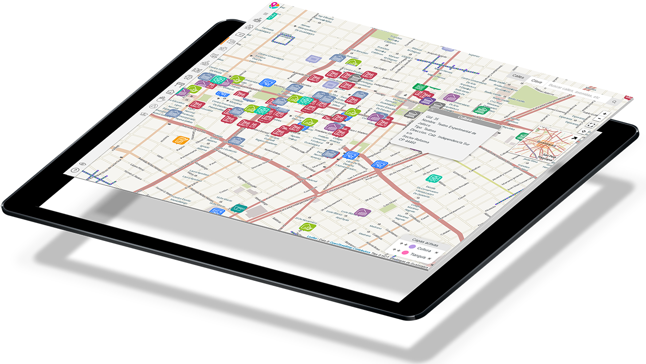 Mapa De Guadalajara - Cartografia De Guadalajara (1280x727), Png Download