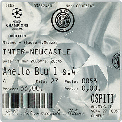 Inter Milan Champions League 2003 - Uefa Champions League (600x600), Png Download