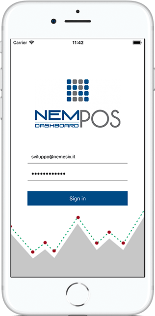 Nempos Login On Iphone (441x768), Png Download