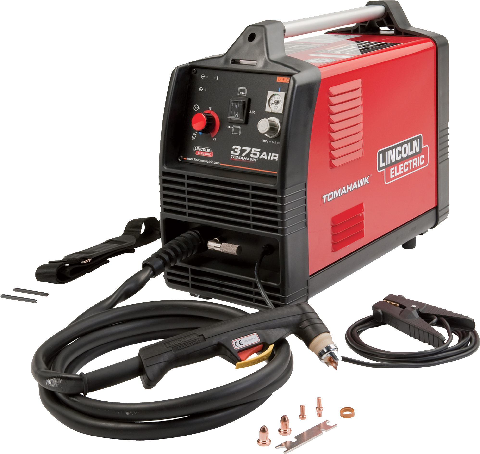 Lincoln Electric K2806-1 Tomahawk 375 Plasma Cutter - Air Plasma Cutting Machine (2000x2000), Png Download