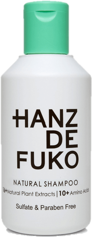 Hanz De Fuko Natural Hair Shampoo - Plastic Bottle (1125x1125), Png Download