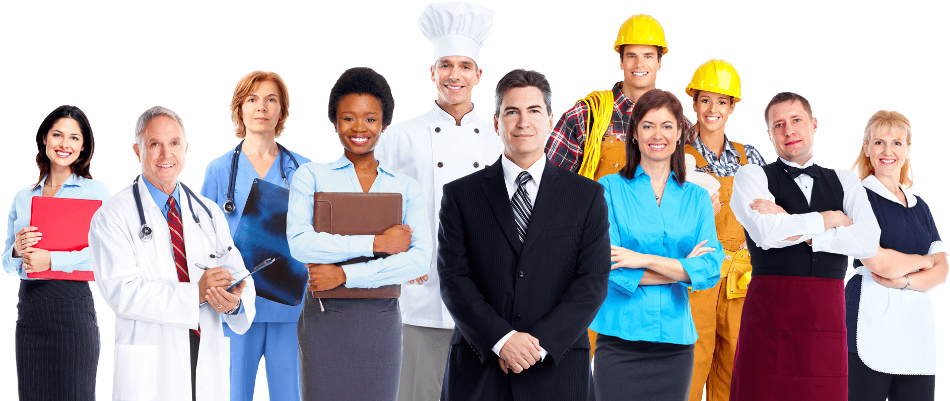 Commercial Insurance - People (2000x900), Png Download