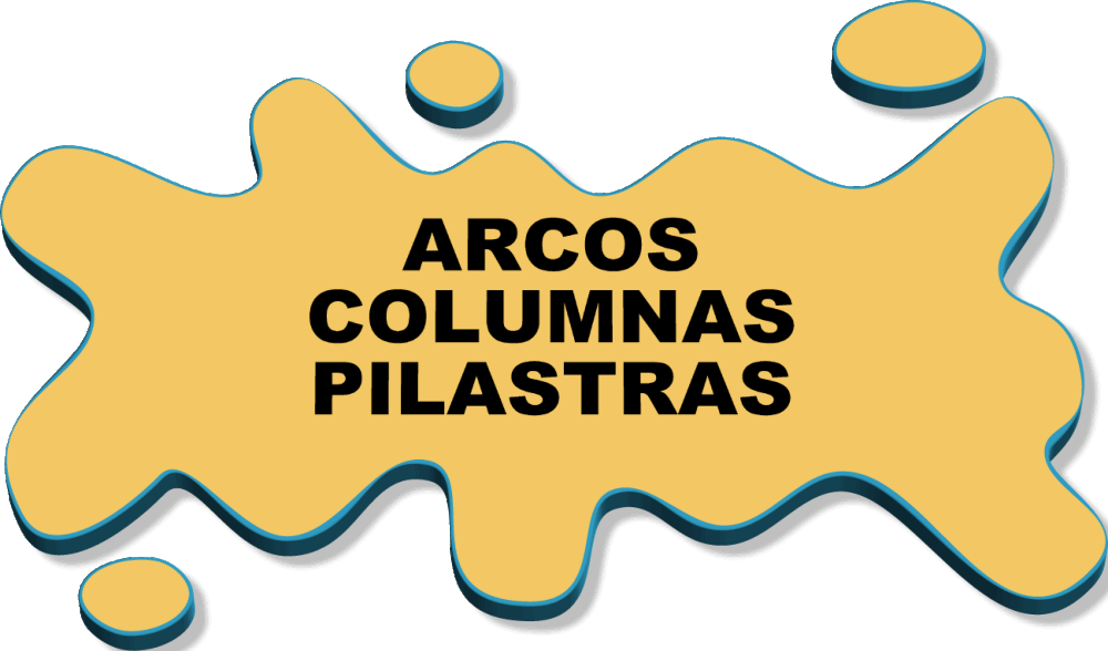 Forma Redonda, Mientras Que La Pilastra Es Plana Y (1000x588), Png Download