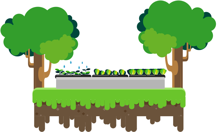 Este Sistema Es Completamente Natural, Porque Las Plantas - Tree (743x704), Png Download