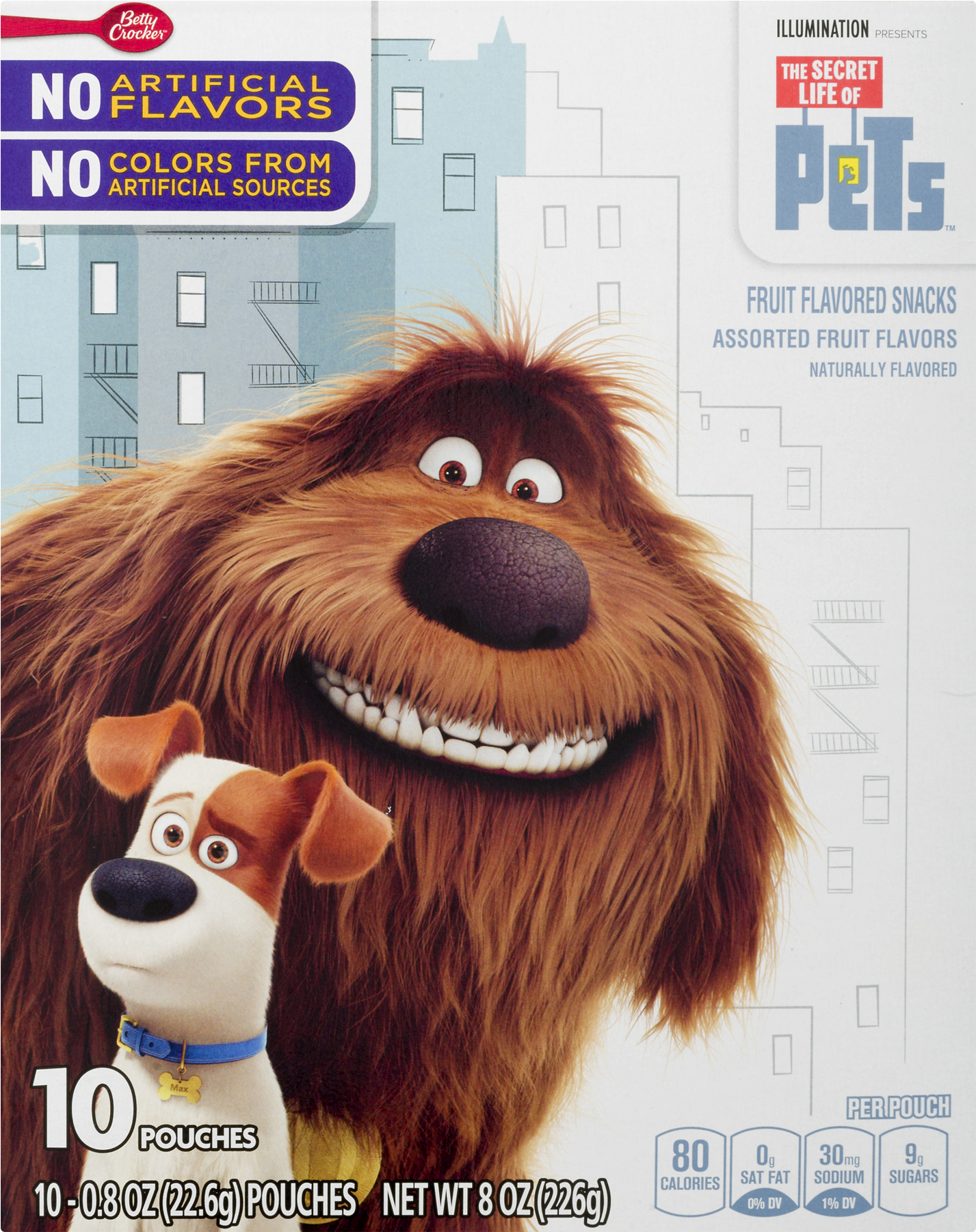 Betty Crocker The Secret Life Of Pets Gluten-free Fruit - Secret Life Of Pets Animals (1800x1800), Png Download
