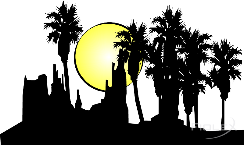 Oasis - Silhouette (800x476), Png Download