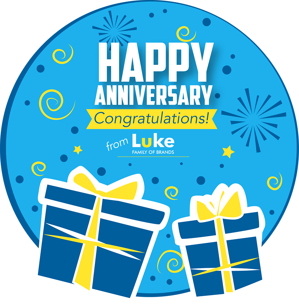 Happy Anniversary From Luke Oil Gift Card (1042x1065), Png Download