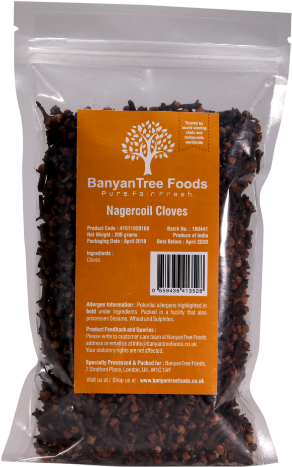 Nagercoil Cloves Premium Grade 200g (620x982), Png Download
