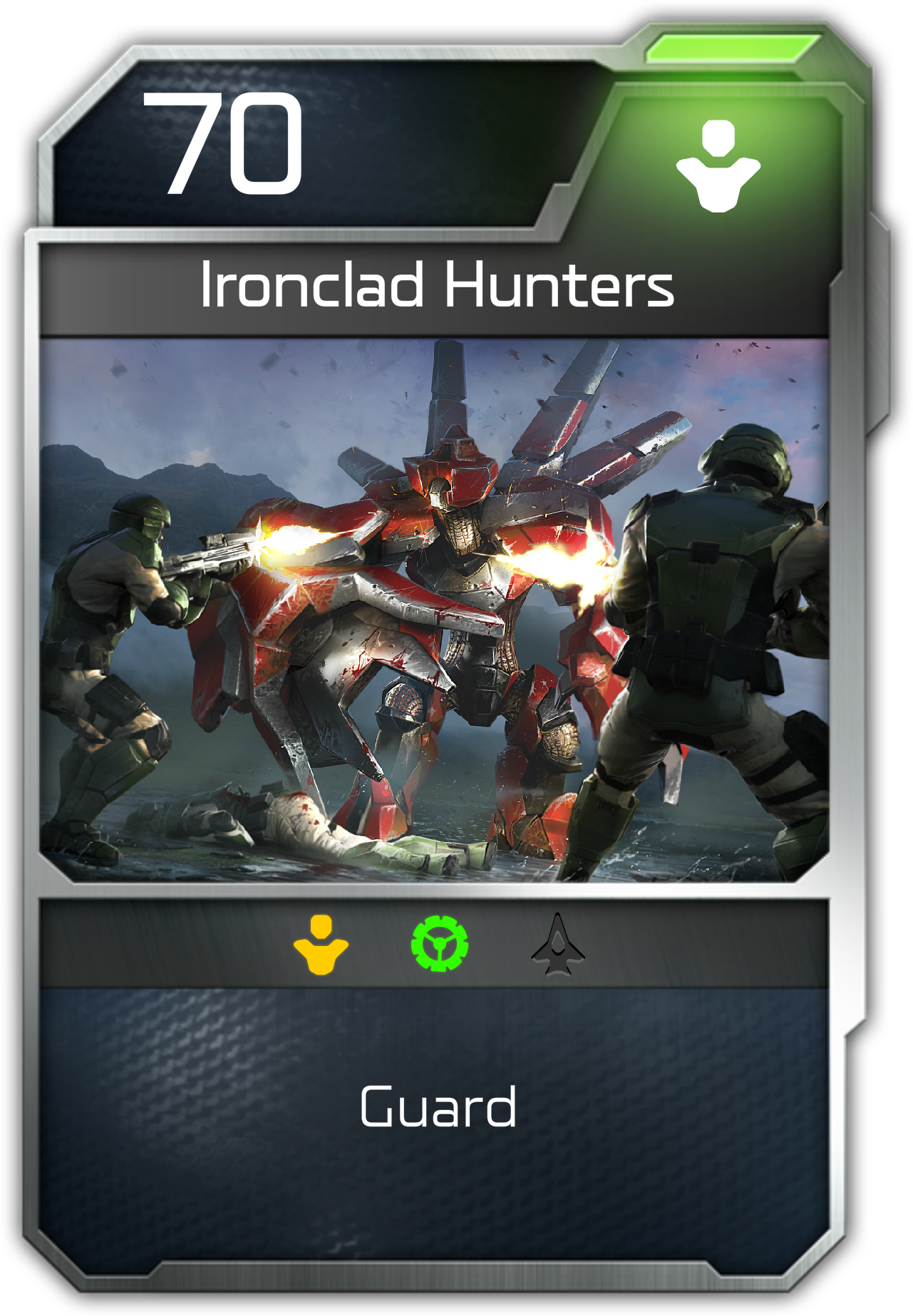 [ Img] - Halo Wars 2 Ironclad Hunters (1281x1846), Png Download