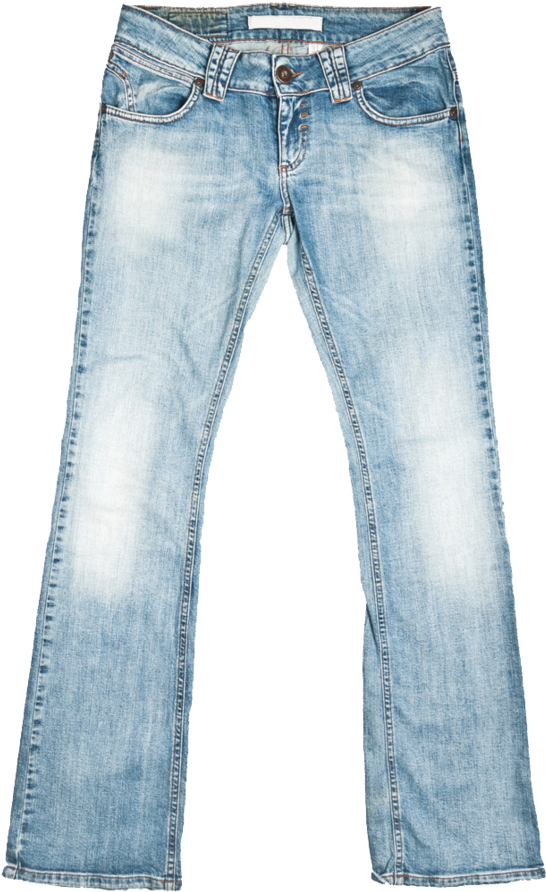 Blue Jeans Png - Mens Faded Bootcut Jeans (894x894), Png Download