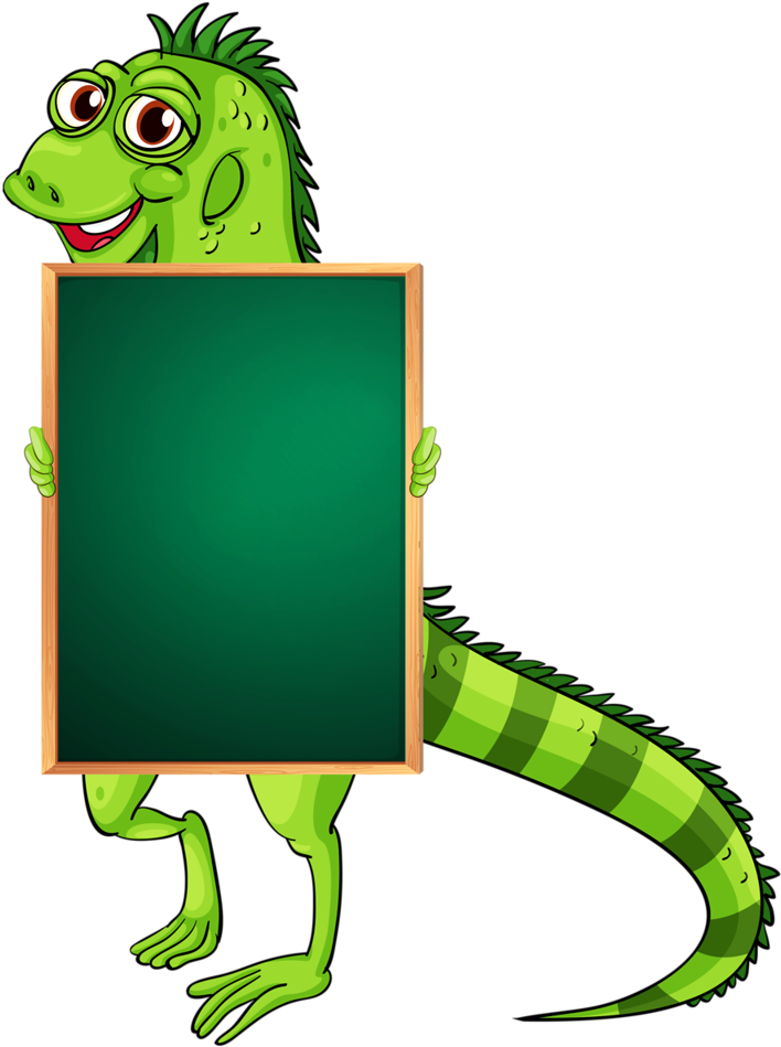 Tag Toppers Children Clipart, Quiet Books, Clip Art, - Common Iguanas (750x1024), Png Download