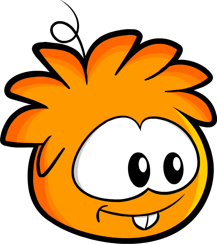 Image Orange Puffle28 Png Club Penguin Wiki Fandom - Clip Art (715x803), Png Download