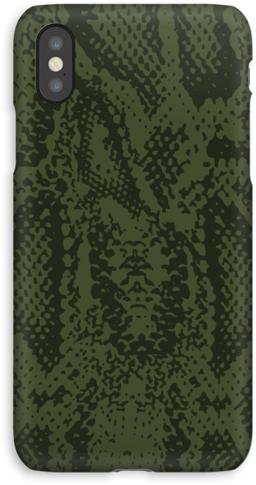 Green Snake Case Iphone Xs - Mobile Phone Case (500x800), Png Download