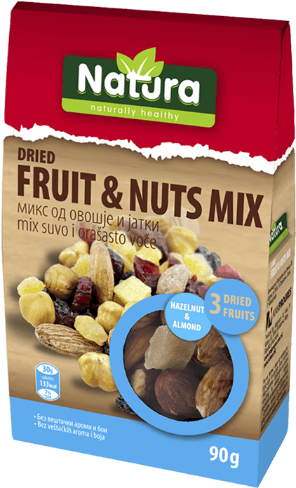 Dried Fruit & Nuts Mix - Almond (960x886), Png Download