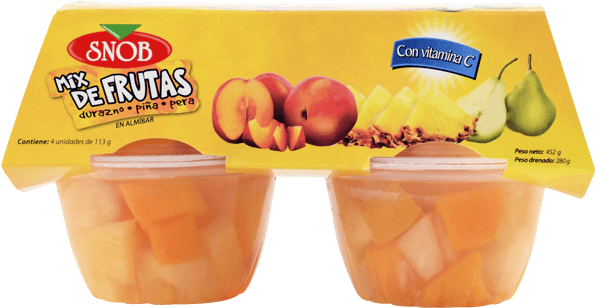 Nutritional Facts - Conserva De Fruta Mix (600x600), Png Download