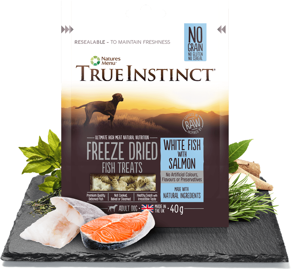 Freeze Dried Dog Treats White Fish With Salmon - True Instinct Raw Boost Cat Food (1000x1000), Png Download