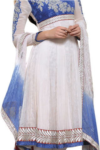 Saree Clipart Salwar Kameez - Silk (640x480), Png Download