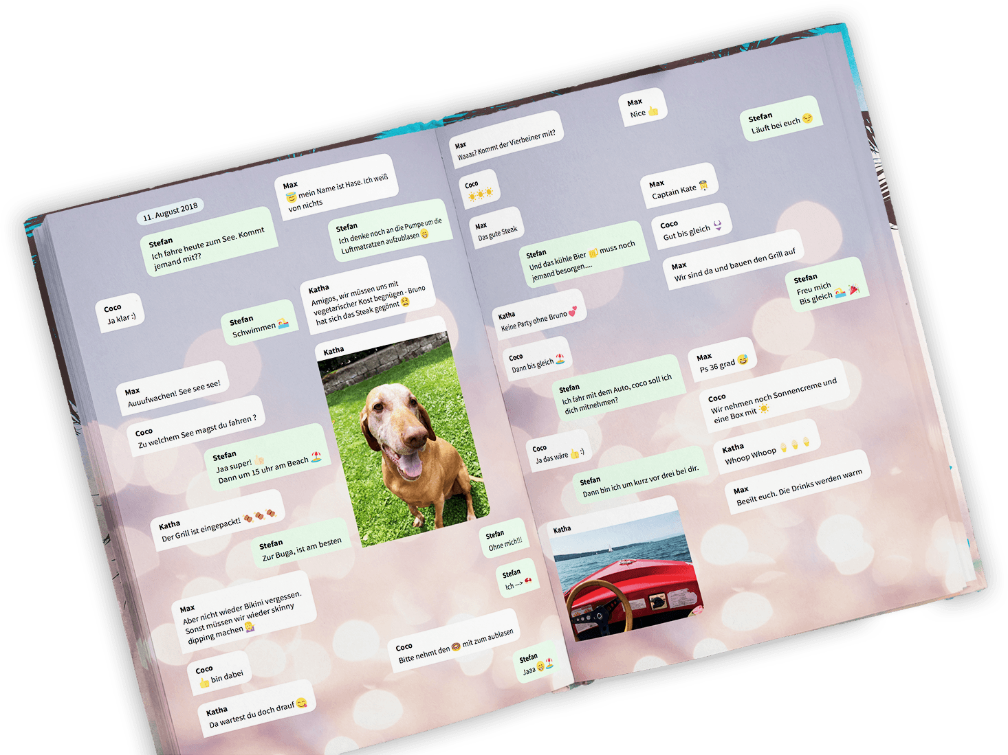 Whatsapp Chat - Car (1466x1099), Png Download
