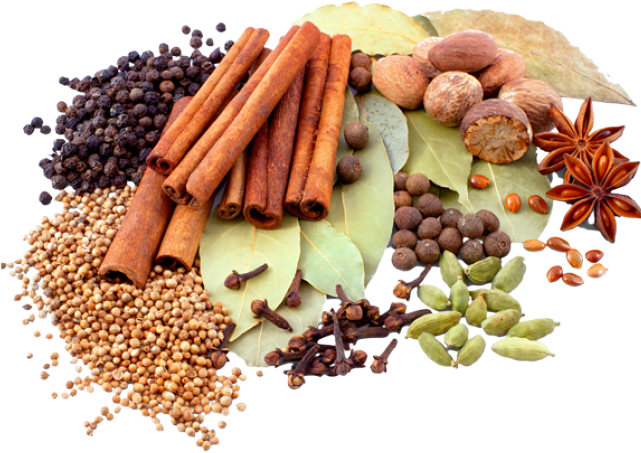 Herbs And Spices Clipart Indian Spice - Spices And Herbs Png (640x480), Png Download