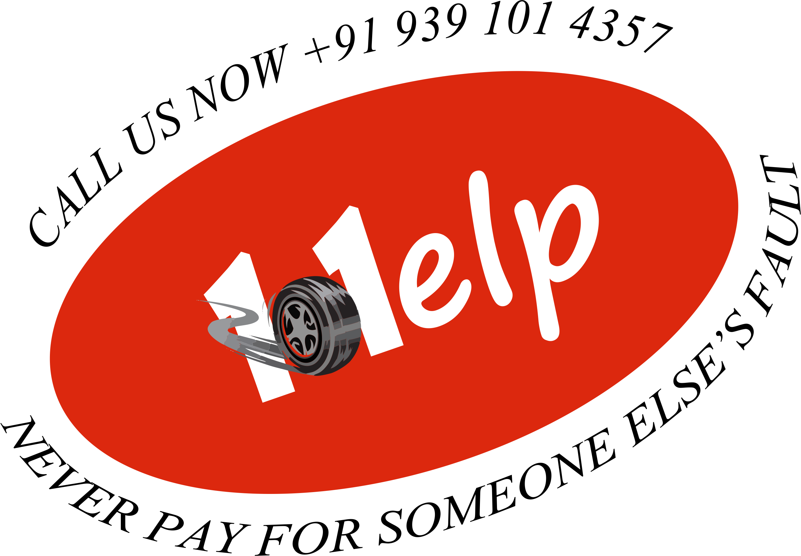 101 Help - Circle (2632x1827), Png Download