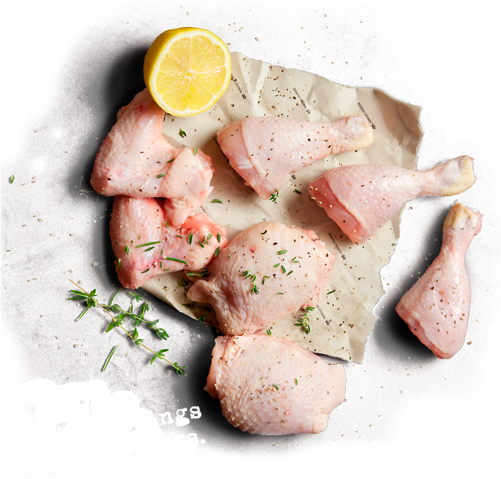 Chicken Drumstick Png - Lemon (714x700), Png Download
