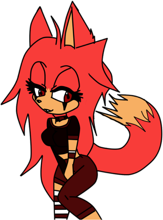 Hedgehog Clipart Cartoon - Scourge Girlfriend (684x795), Png Download