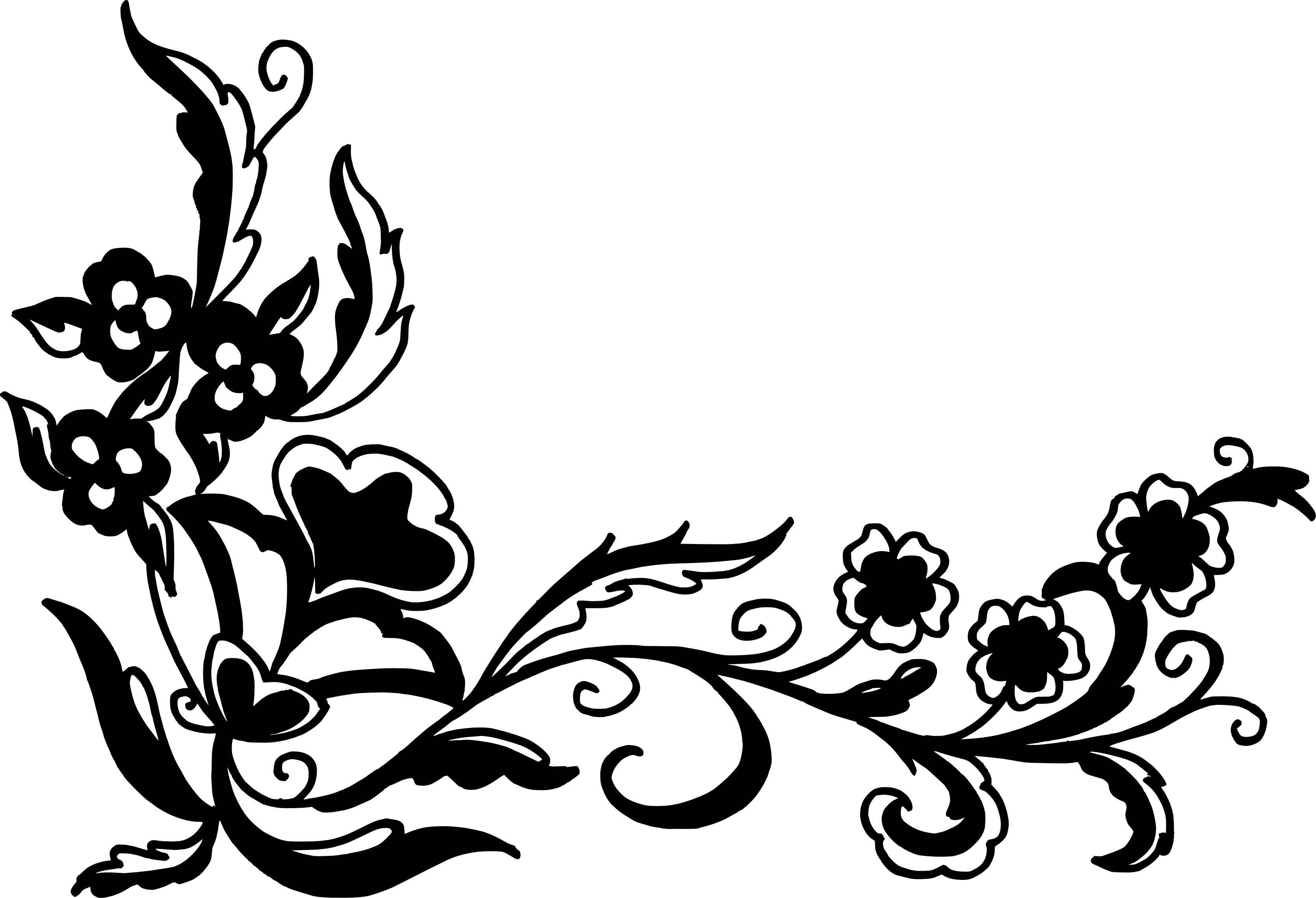 Free Download - Book Ornaments Transparent Background (3340x2278), Png Download