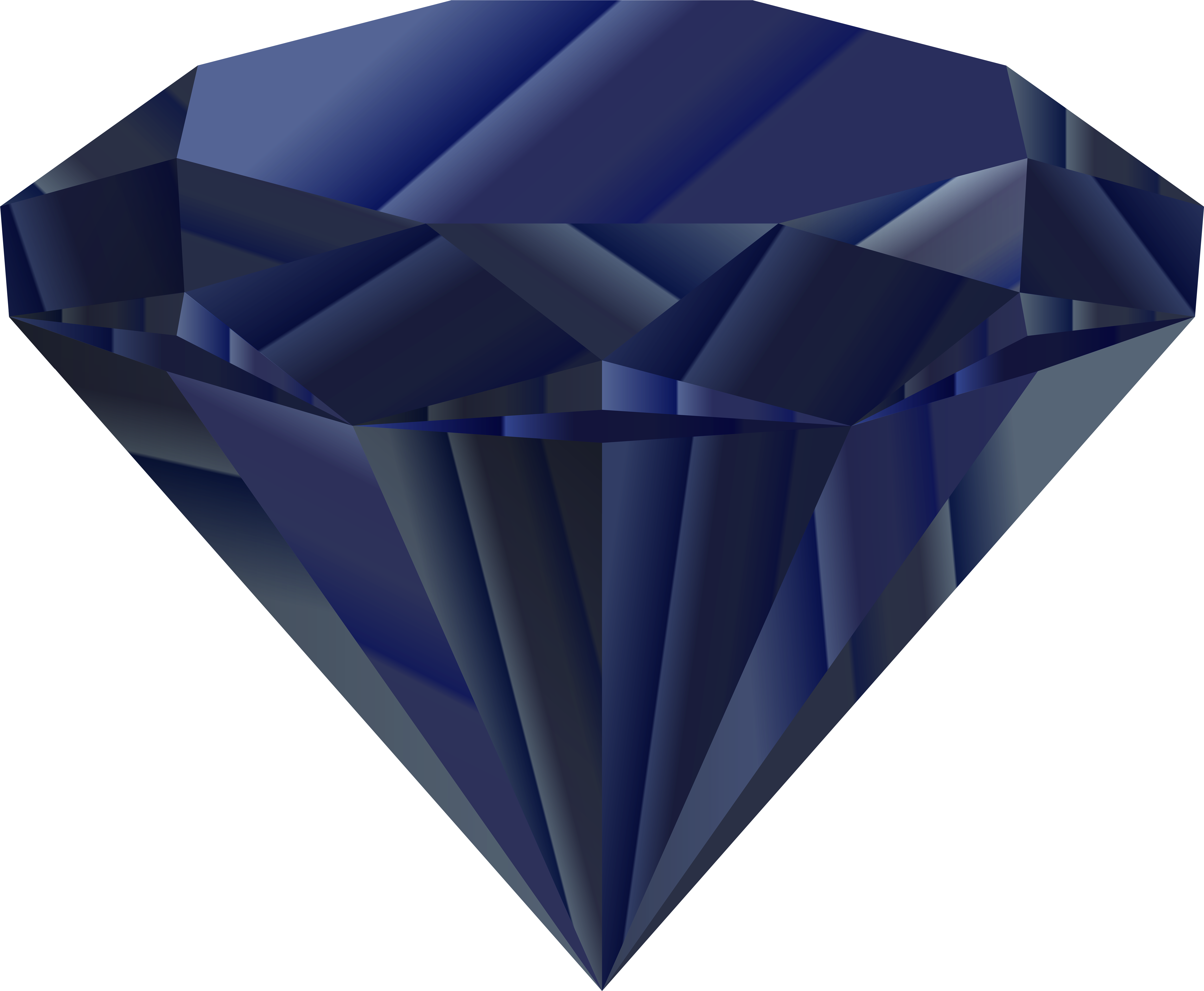Blue Diamond Png (8000x6582), Png Download