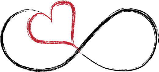 Infinity Love Png - Infinity Symbol Love Png (544x272), Png Download