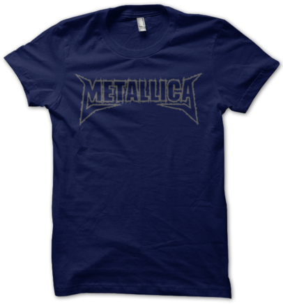 Metallica Half Sleeves Tshirt - Wordpress T Shirt (410x480), Png Download