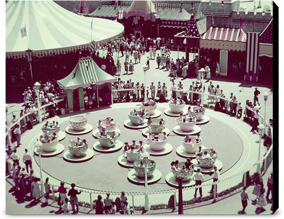 Disneyland® Mad Tea Party Color - The Walt Disney Company (1024x842), Png Download