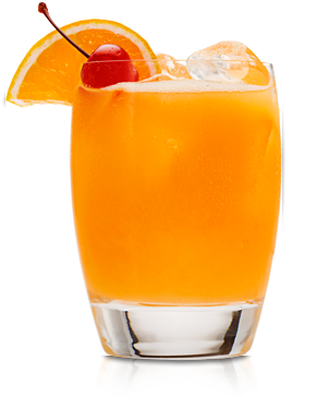 Rum Drink Png - Orange Cocktail (456x363), Png Download