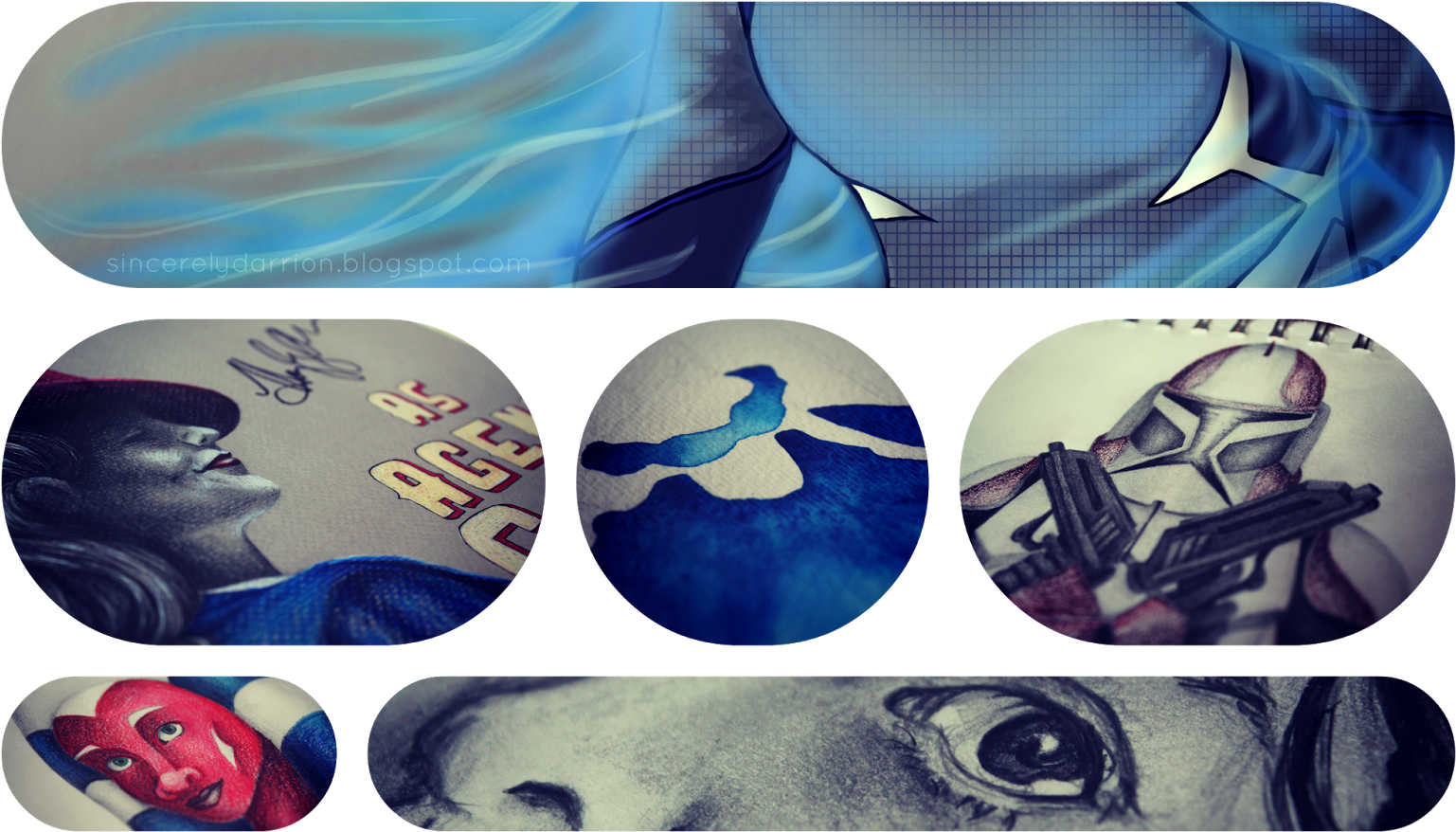 Collage Of Art By Dmr - Painting (1600x941), Png Download